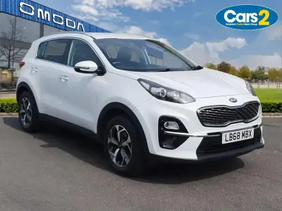 Used Kia Sportage 129 HP (94 kW) 2019 White SUV