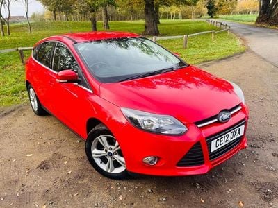 Red Used 2012 Ford Focus Zetec Hatchback | £3,390 (Good price)