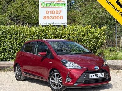 Usado Toyota Yaris Hybrid 101 HP (74 kW) 2020 Vermelho Citadino