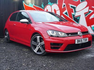 Red Used 2015 VW Golf VII R Hatchback | £11,495 (Good price)