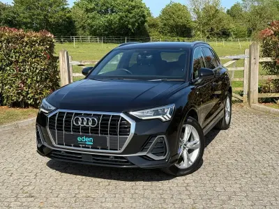 Used Audi Q3 S-Line 150 HP (110 kW) 2019 Black SUV