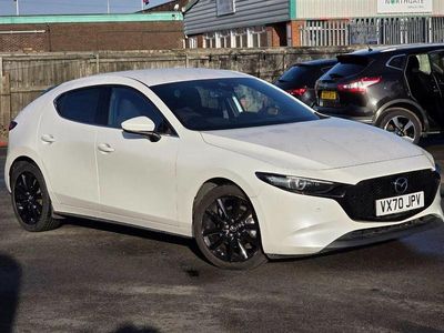 White Used 2020 Mazda 3 Inclusive Hatchback | £9,990 (Fair price)