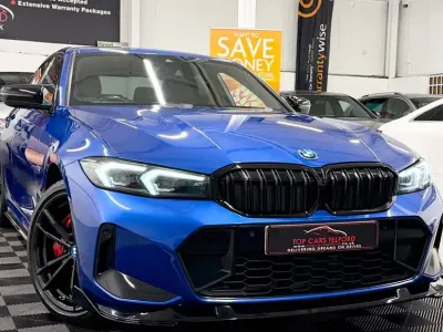 Begagnad BMW 330e M Sport 288 HK (211 kW) 2023 Blå Sedan