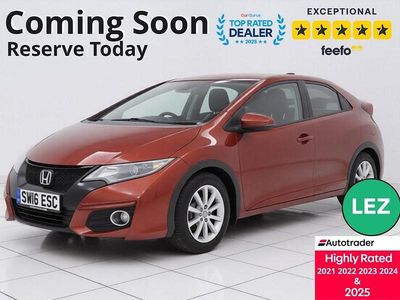 Used Honda Civic SE Plus 120 HP (88 kW) 2016 Red Hatchback
