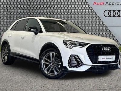 Used Audi Q3 Black Edition 150 HP (110 kW) 2022 White SUV