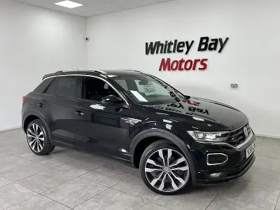 Used VW T-Roc R-line 115 HP (84 kW) 2018 Black SUV