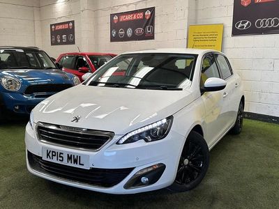 Used Peugeot 308 Allure 120 HP (88 kW) 2015 White Hatchback