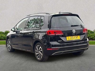 Used VW Golf Sportsvan Match 131 HP (96 kW) 2019 Black MPV