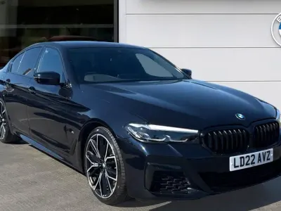 Begagnad BMW 520 M Sport 187 HK (137 kW) 2022 Svart