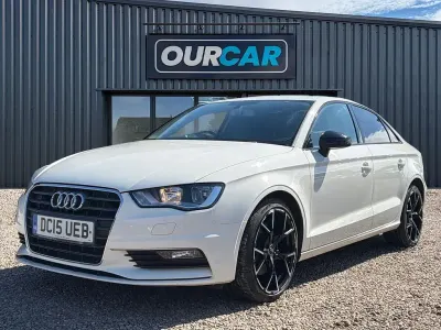 Used Audi A3 Sport 184 HP (135 kW) 2015 White Sedan