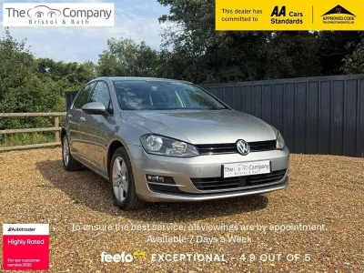 Used VW Golf VII Match 120 HP (88 kW) 2015 Silver Hatchback