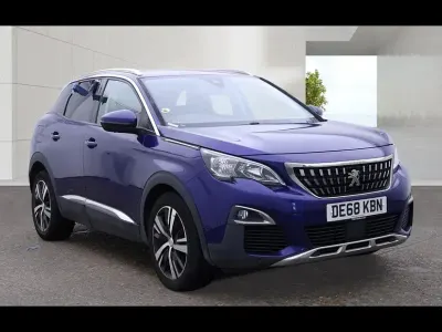 Used Peugeot 3008 Allure 130 HP (95 kW) 2018 Blue SUV