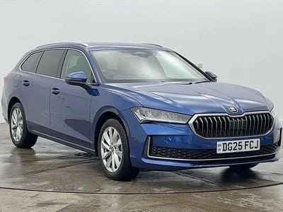 Used Skoda Superb SE Technology 147 HP (108 kW) 2025 Cobalt blue metallic Estate