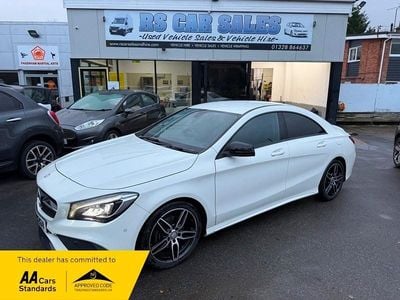 Used Mercedes CLA180 AMG line 122 HP (89 kW) 2016 White Sedan