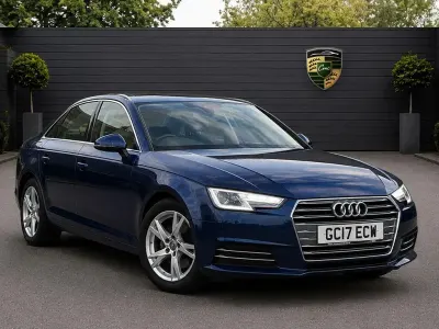 Used Audi A4 Sport 150 HP (110 kW) 2017 Blue Sedan