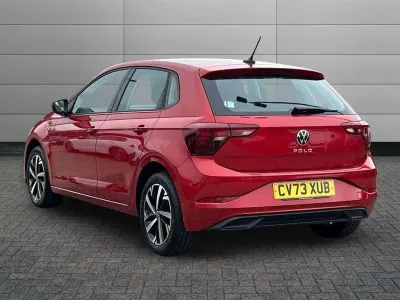 Used VW Polo Life 95 HP (69 kW) 2023 Red Hatchback