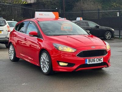 Red Used 2016 Ford Focus Zetec Hatchback | £5,495 (Good price)
