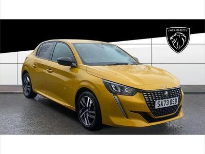 Used Peugeot 208 Allure+ 102 HP (75 kW) 2023 Yellow Hatchback