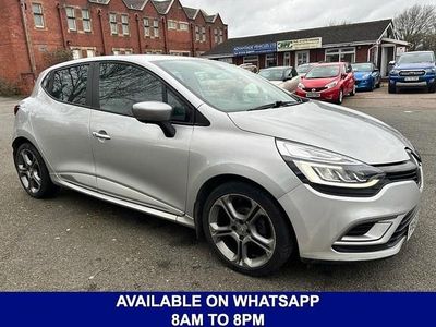 Used Renault Clio IV GT-Line 90 HP (66 kW) 2018 Silver Hatchback