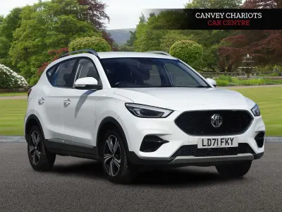 Used MG ZS Excite 106 HP (77 kW) 2021 White SUV