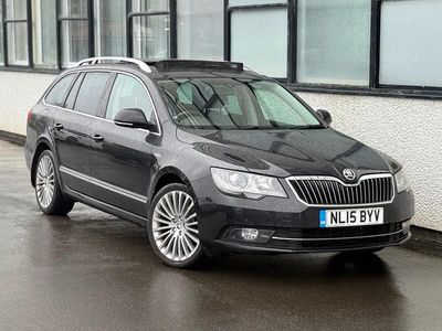 Black Used 2015 Skoda Superb Estate | £5,495 (Expensive)