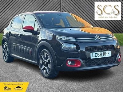 Black Used 2018 Citroën C3 Flair Hatchback | £6,449 (A bit pricey)