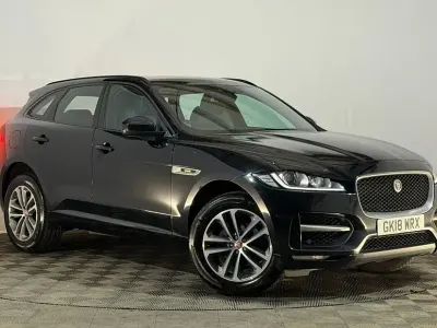 Używany Jaguar F-Pace R-Sport 180 KM (132 kW) 2018 Czarny SUV