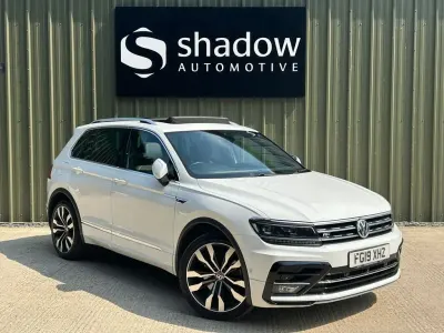 Käytetty VW Tiguan R-line 190 HP (139 kW) 2019 Valkoinen Katumaasturi