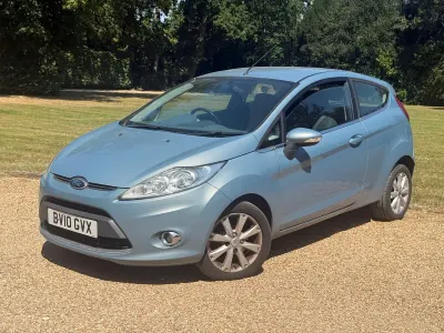 Used Ford Fiesta Zetec 2010 Blue Hatchback