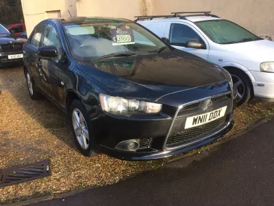 Used Mitsubishi Lancer 109 HP (80 kW) 2011 Black Hatchback