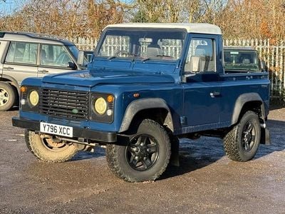 Used Land Rover Defender 2001 Blue Pickup