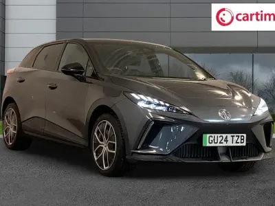 Begagnad MG MG4 EV Trophy 2024 Grå Halvkombi