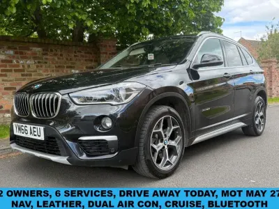 Used BMW X1 xLine 192 HP (141 kW) 2016 Black SUV