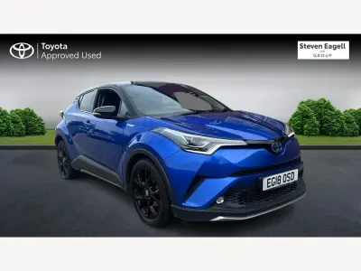 Begagnad Toyota C-HR 2018 Blå SUV