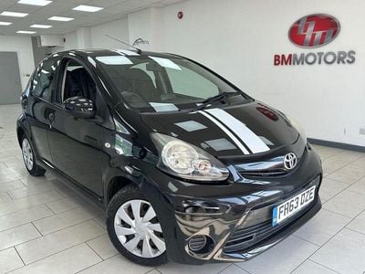 Used Toyota Aygo 68 HP (50 kW) 2014 Black Hatchback