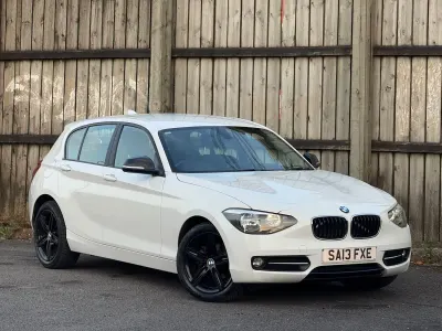 Used BMW 116 Sport Line 2013 White Hatchback