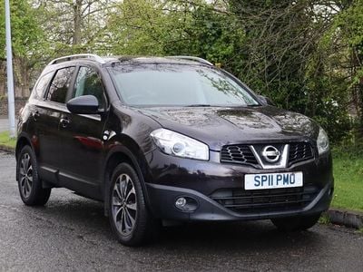 Used Nissan Qashqai +2 N-TEC 110 HP (80 kW) 2011 Black SUV