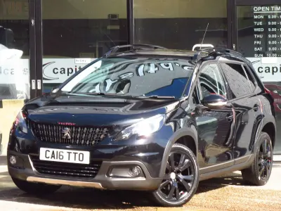 Used Peugeot 2008 GT-line 2016 Black SUV