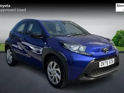 New Toyota Aygo X PURE 72 HP (52 kW) 2025 Blue SUV