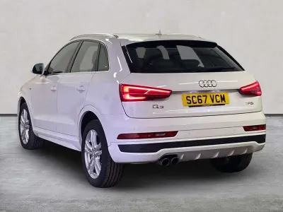 Używany Audi Q3 S-Line 147 KM (108 kW) 2017 Biały SUV