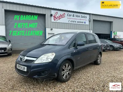 Używany Vauxhall Zafira Elite 140 KM (102 kW) 2010 Niebieski Minivan
