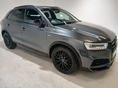 Used Audi Q3 Black Edition 150 HP (110 kW) 2018 Grey SUV