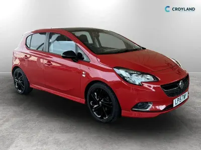 Used Vauxhall Corsa Edition 90 HP (66 kW) 2015 Red Hatchback