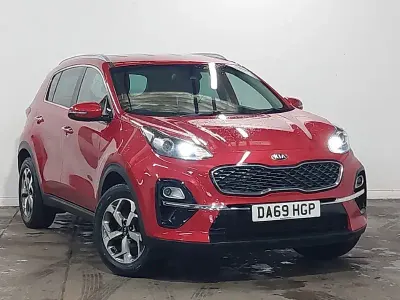 Used Kia Sportage 130 HP (95 kW) 2019 Red SUV