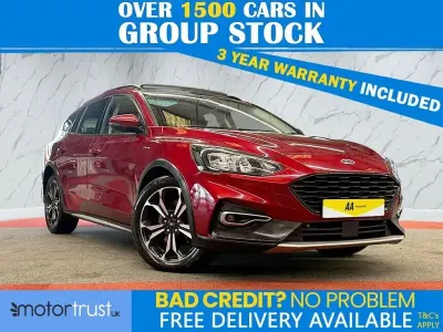 Usado Ford Focus Active X 150 HP (110 kW) 2019 Vermelho Carrinha