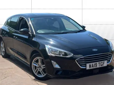 Used Ford Focus Zetec 100 HP (73 kW) 2019 Black Hatchback