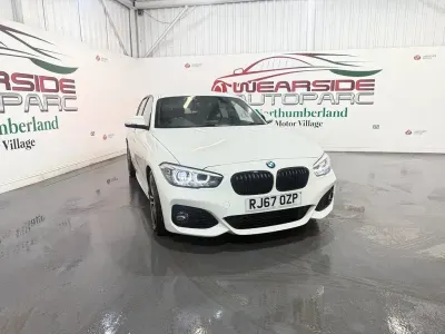 Usado BMW 118 Efficient Dynamics 136 CV (100 kW) 2018 Blanco Utilitario