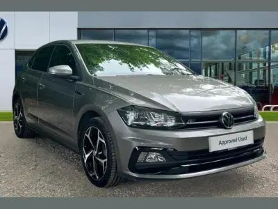 Used VW Polo R-line 94 HP (69 kW) 2019 Grey Hatchback