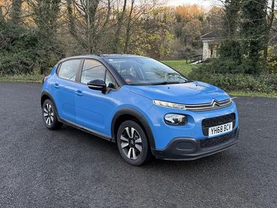Used Citroën C3 Feel 2018 Blue Hatchback