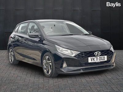 Black Used 2021 Hyundai i20 Hatchback | £11,995 (Fair price)